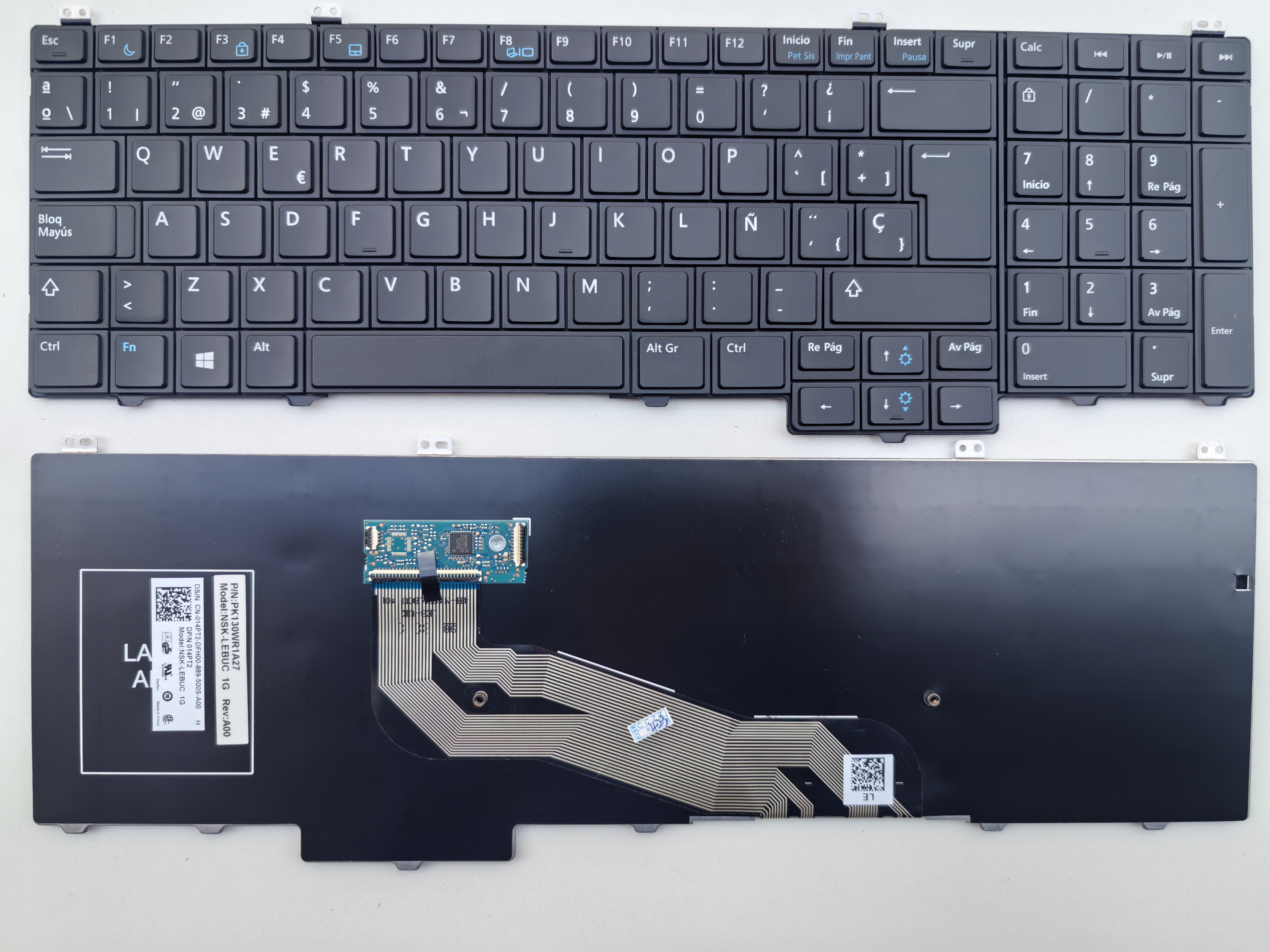 Picture of New Replacement Laptop Keyboard For DELL E5540 BLACK (OEM) SP Layout